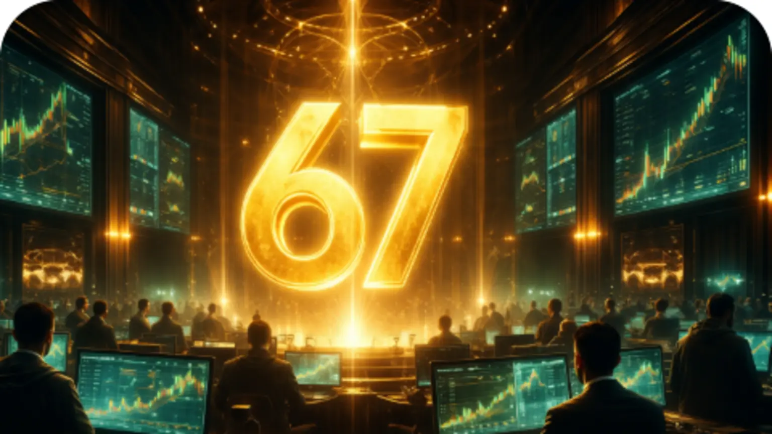 A Dead-Simple Number Just Hit $3.07M, and Solana Degens Are Treating 67 Like a Religion Again