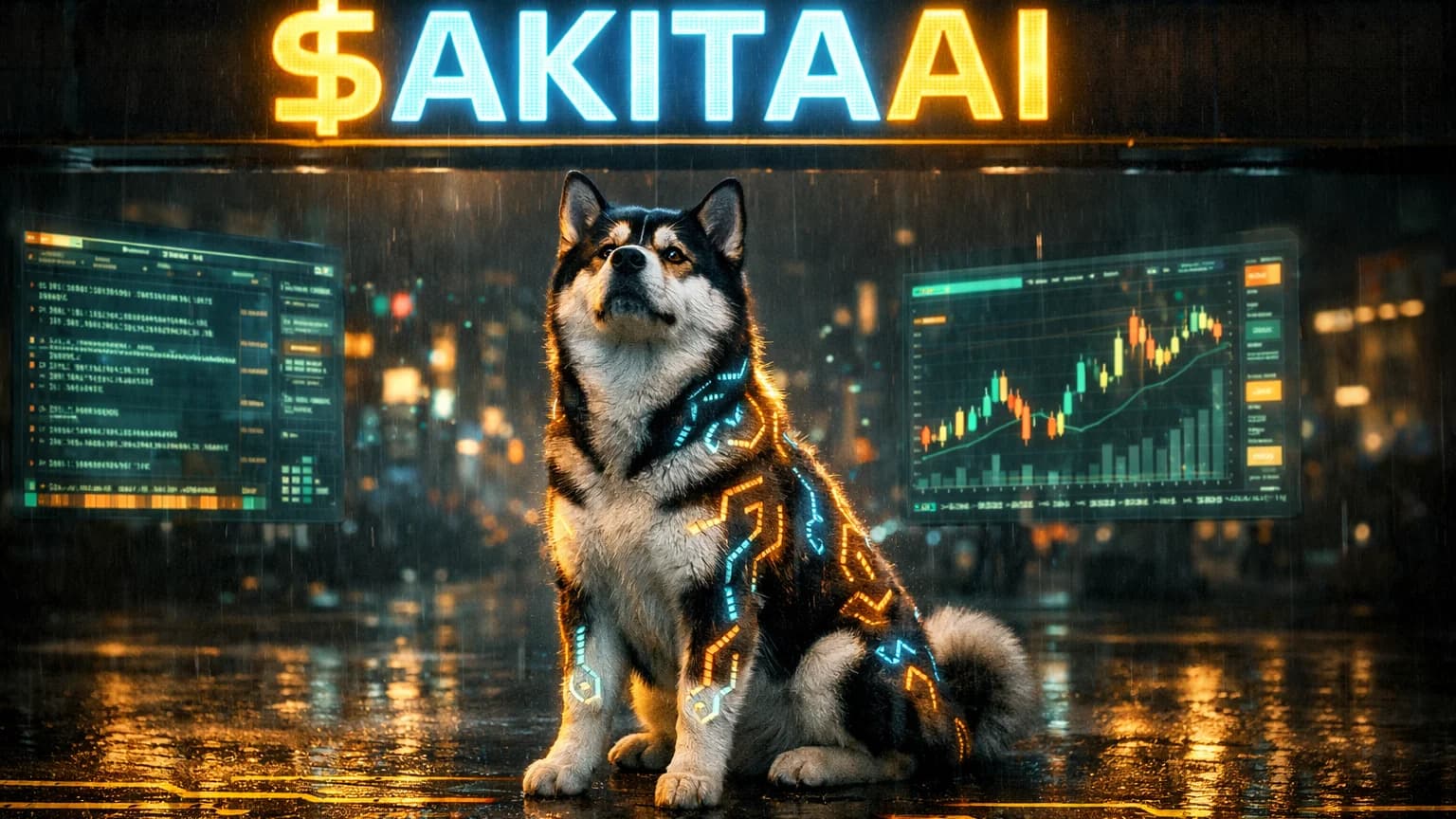 69% Buy Pressure and $700K Volume: AkitaAI Is Running the AI-Dog Playbook on BSC