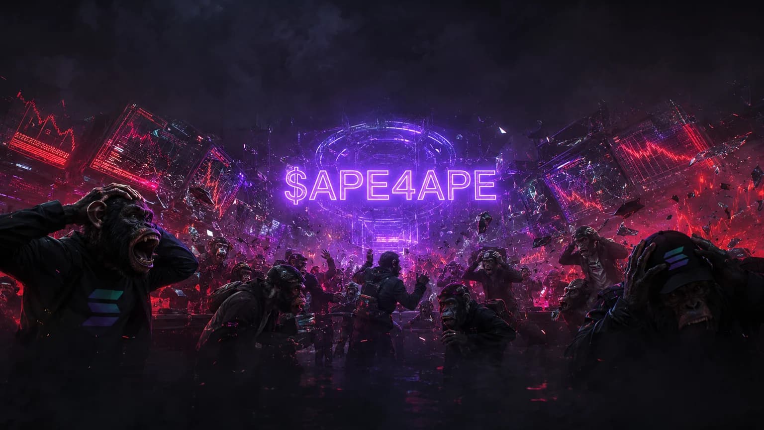 Ape 4 Ape Did $533K in Solana Volume and Still Lost 70% in a Day