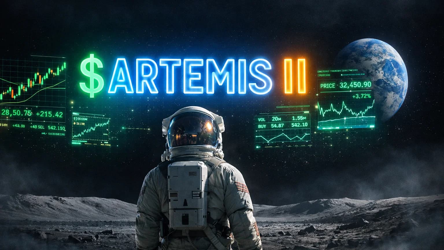 647% in 9 Hours: ARTEMIS II Turns NASA's Moon Mission Into Solana's Hottest Narrative Trade