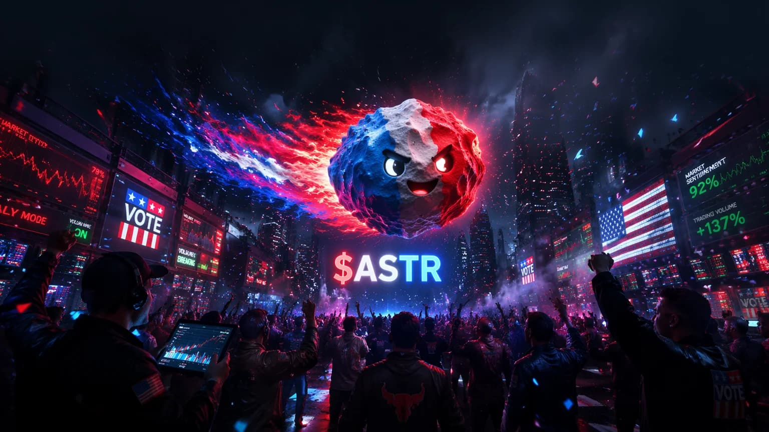 Aster Trump Did $192K in Volume in Just Over Two Hours, and This $69K Solana Launch Is Moving Fast