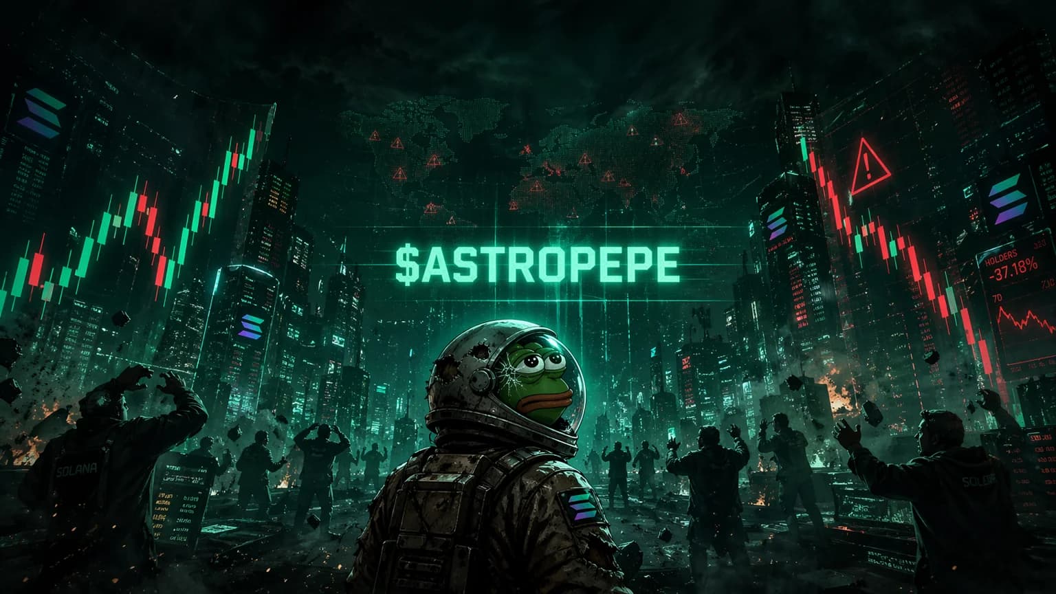 Astro Pepe Just Did $2.7M in Volume in Barely Four Hours, and the Holder Map Already Looks Dangerous
