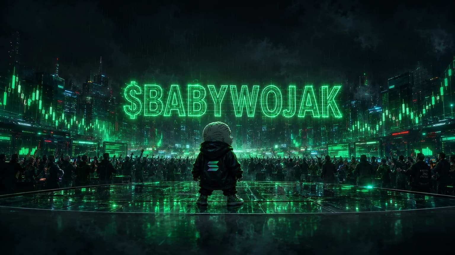Baby Wojak Ripped 739% on $713K Volume, but the $46K Liquidity Floor Is the Real Story