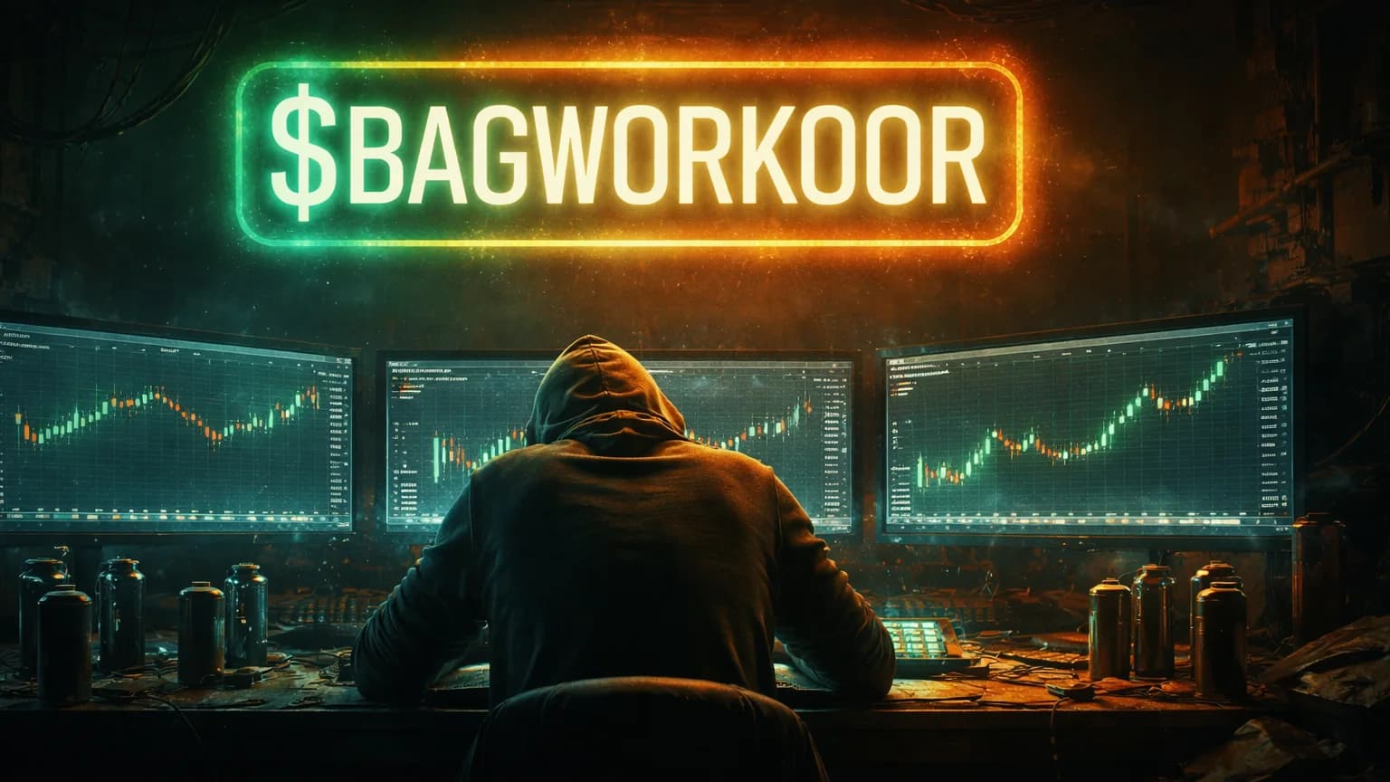 BAGWORKOOR Pumps 113% — Crypto Grind Culture Just Minted Its Own Identity