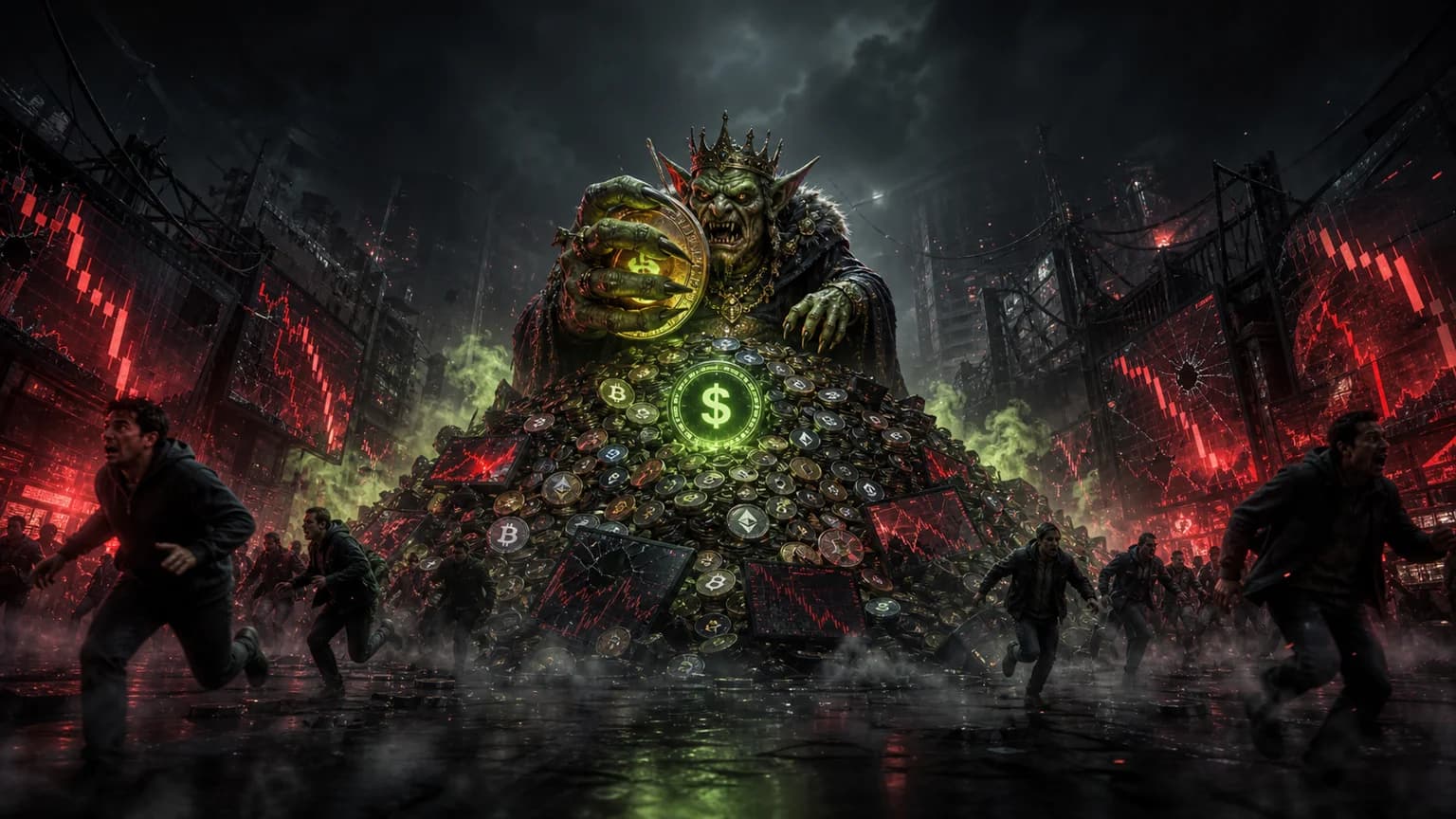 Big Goblin Burned Through $400K in Volume Before a 94% Collapse, and One Wallet Ended Up Owning 88.48%