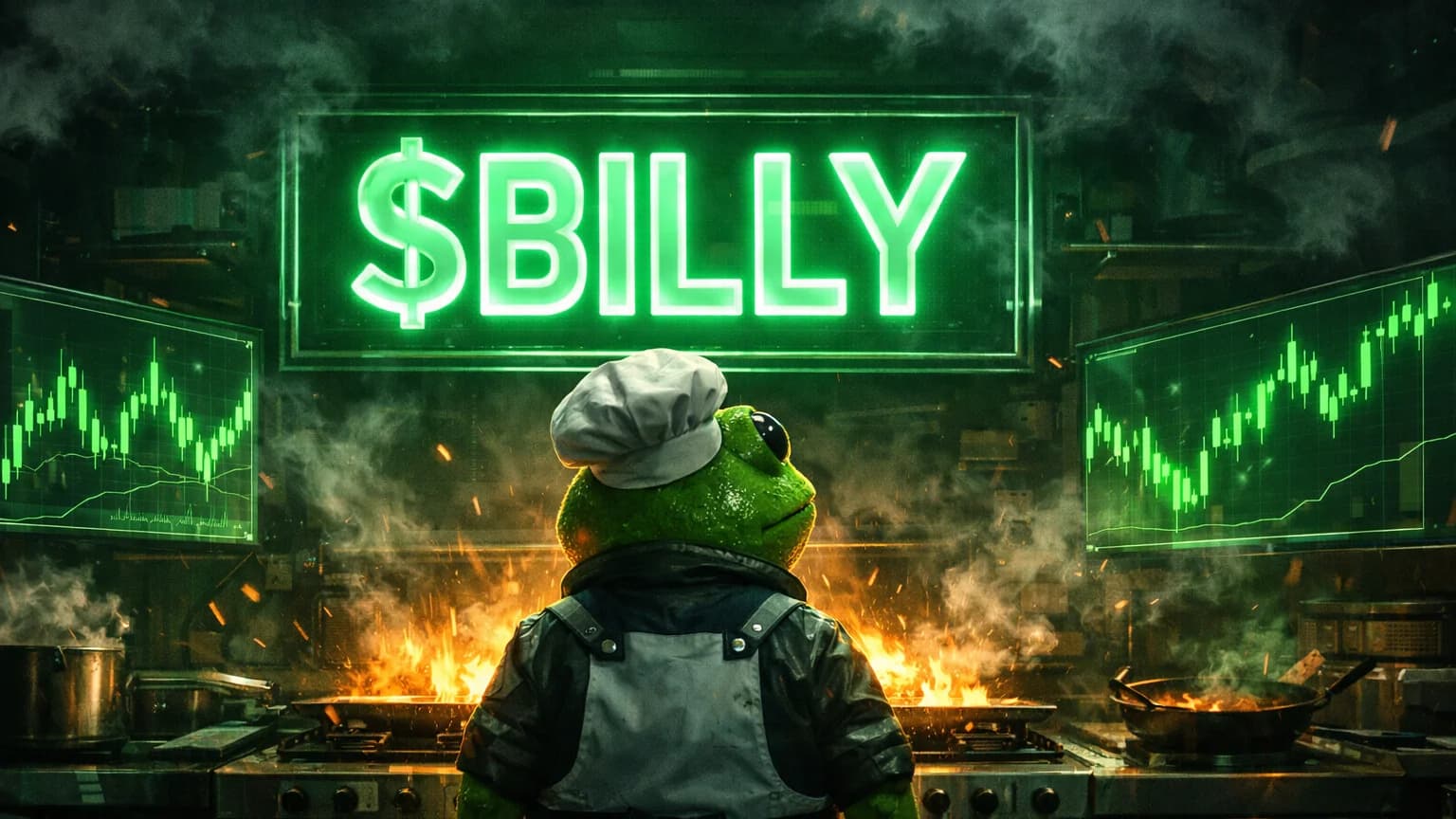 Inside the Jupiter Kitchen: How a Micro-Cap Meme Coin Called BILLY Got Cooked 1,135% in Under an Hour