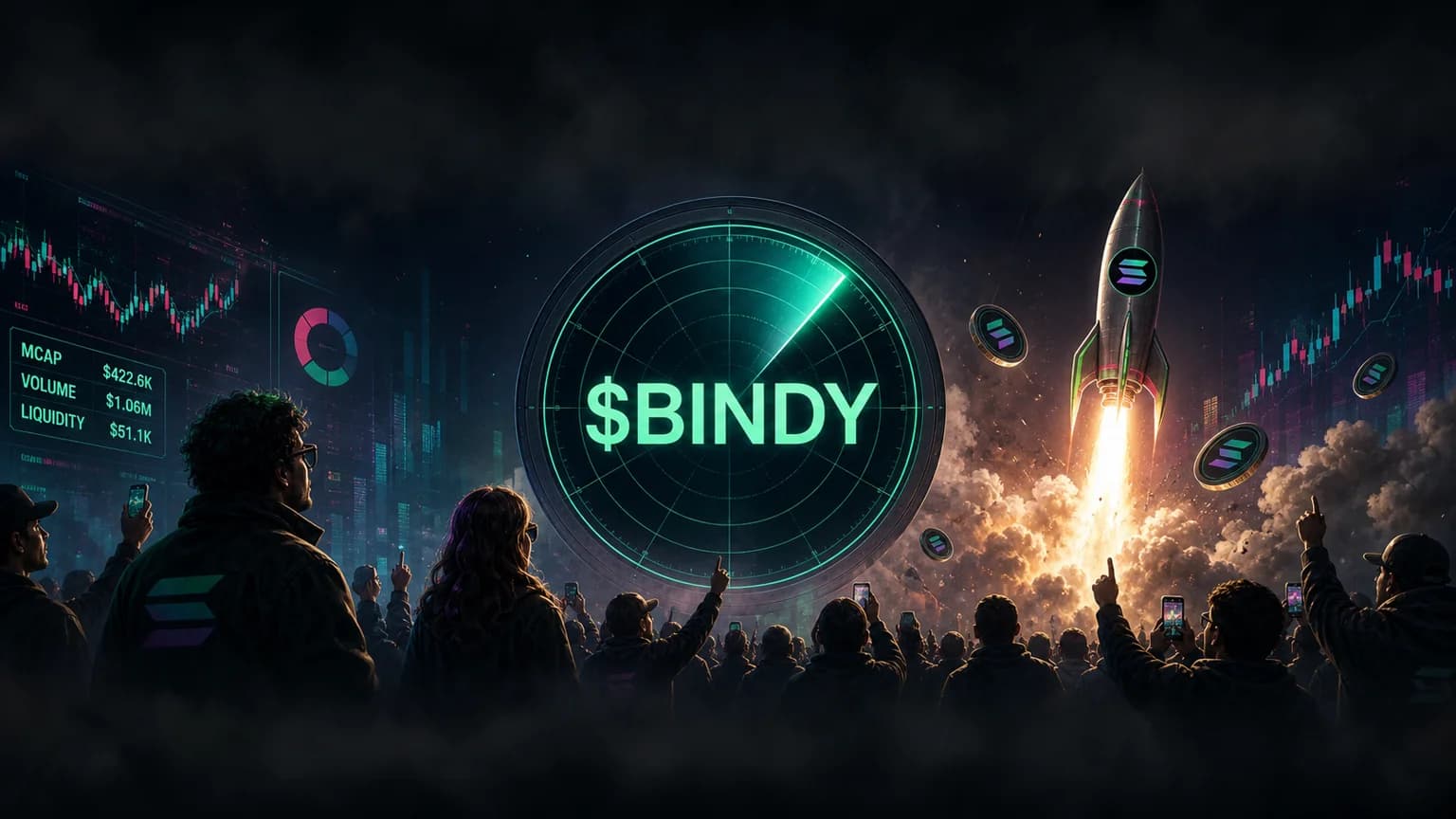 $BINDY Turned a CT Mention Into a Real Solana Pop, but the Board Already Looks Like It Needs a Fresh Wave of Buyers