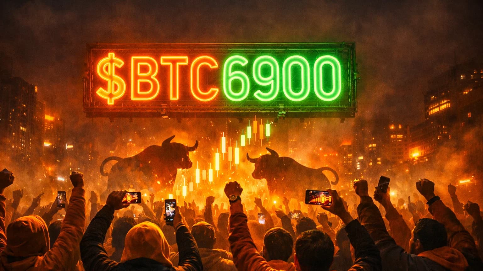 Bitcoin 6900 Just Ripped 199% With an 84% Buy Ratio — The BTC Bull Run Is Spawning Its Own Meme Layer