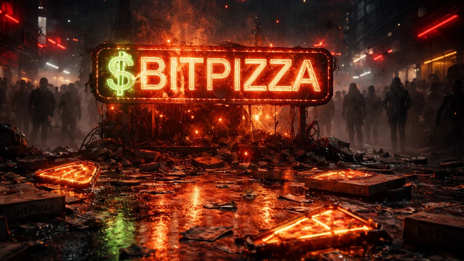 $BITPIZZA Crashes 95% on $973K Volume — Another BNB Meme Coin Bites the Crust