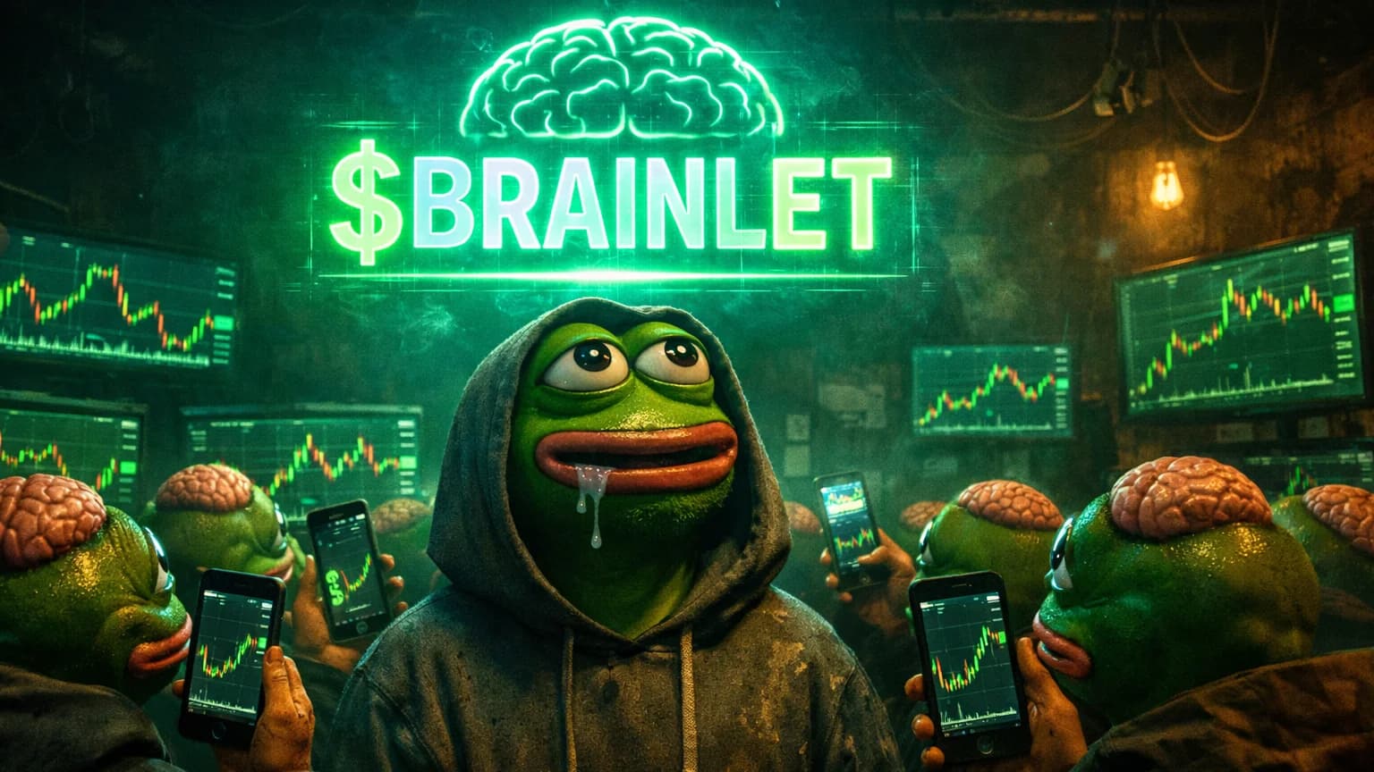 $2.2M in Volume and 896% Up: The 4chan Brainlet Meme Just Graduated to Crypto