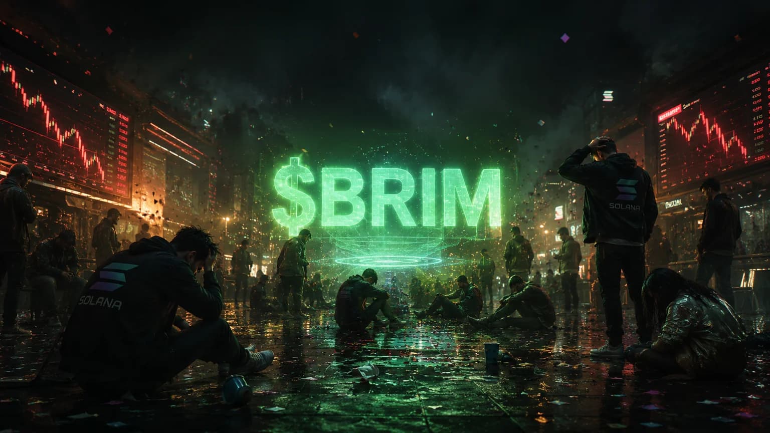 $BRIM Printed the Kind of Solana Blow-Off Everyone Notices, but the Real Trade Starts After the First Hour Finally Breaks Red