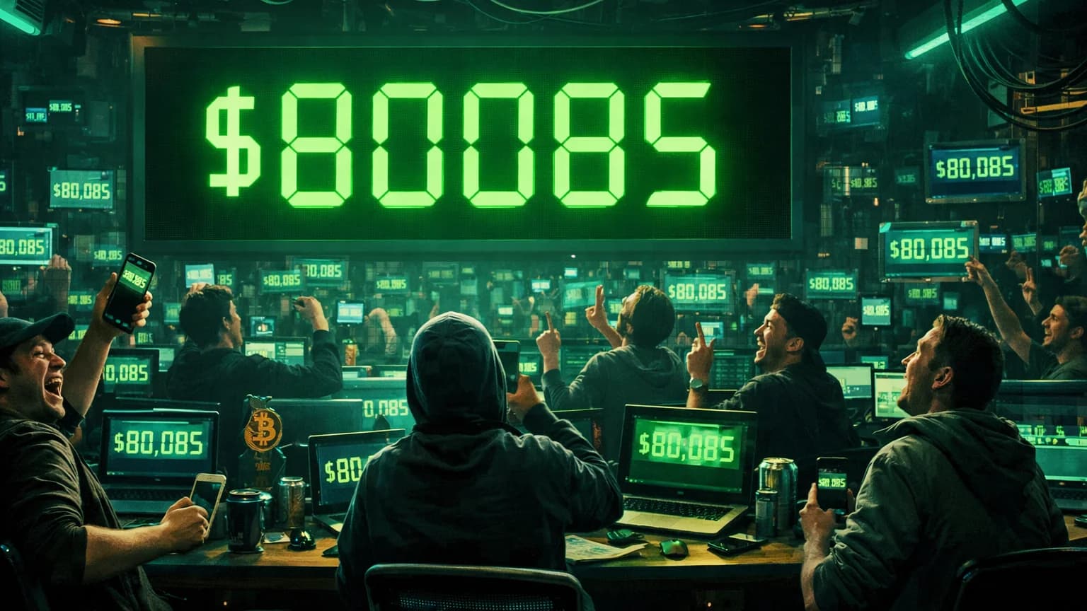 Bitcoin Hit 80,085 and Crypto Twitter Did Exactly What You'd Expect — A 7,200% Pump