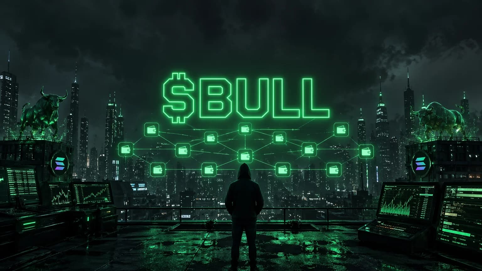 BULL Is Back on Gem Insider's Board at $3.33M, and the Holder Map Still Looks Almost Too Clean for Solana