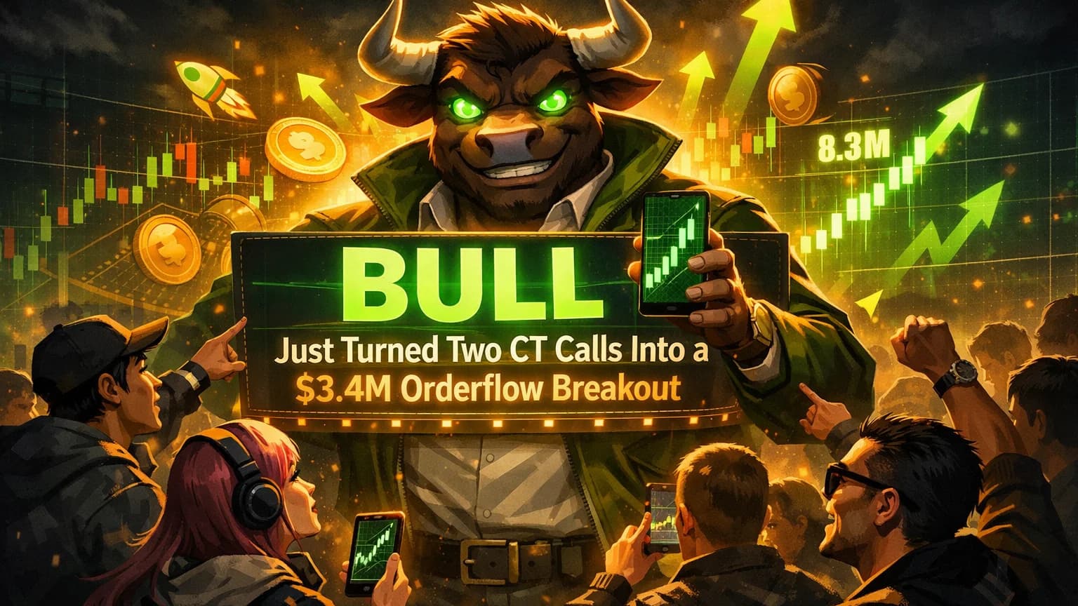BULL Just Turned Two CT Calls Into a $3.4M Orderflow Breakout
