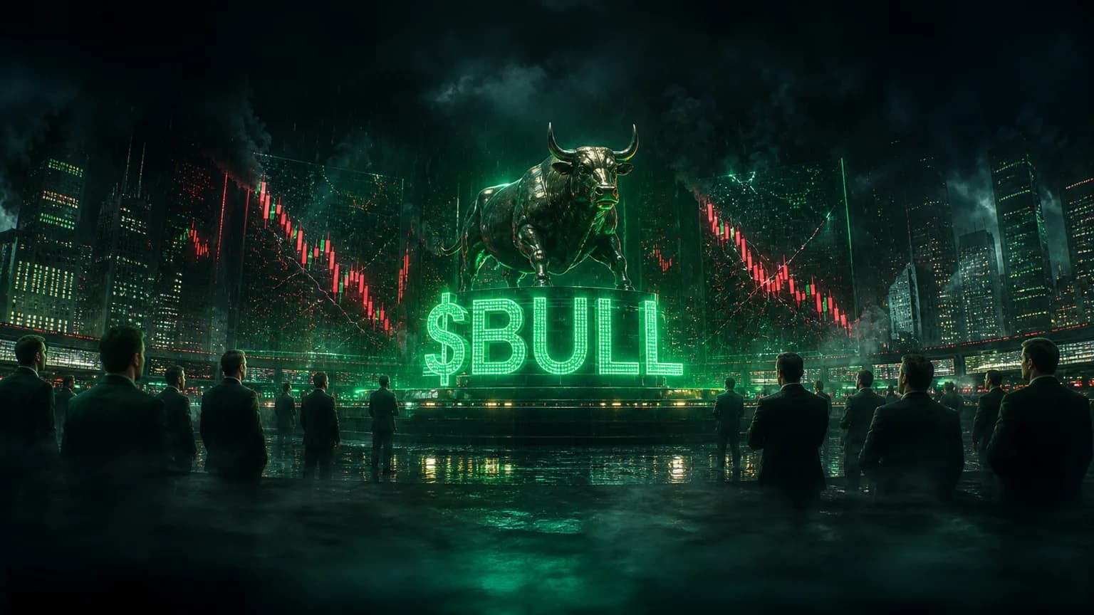 Gem Insider Slipped BULL Onto His $100K Board Even After a 20% Flush — and the Holder Map Still Looks Clean