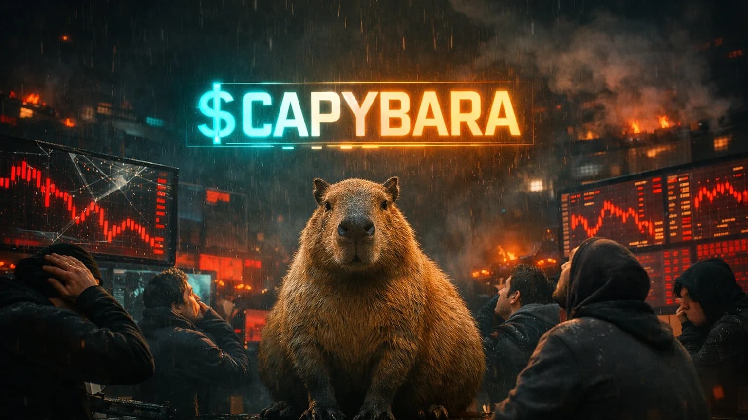 The 'Slow Life' Meta Just Hit Solana — $CAPYBARA Pumps 249% as Wholesome Counter-Memes Find Their Market