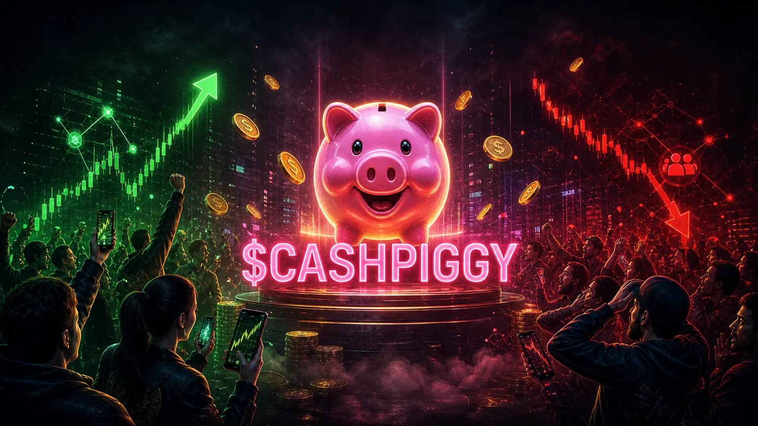 $CASHPIGGY Has the Clean Shell Solana Traders Want, but It Still Needs a Broader Holder Handoff