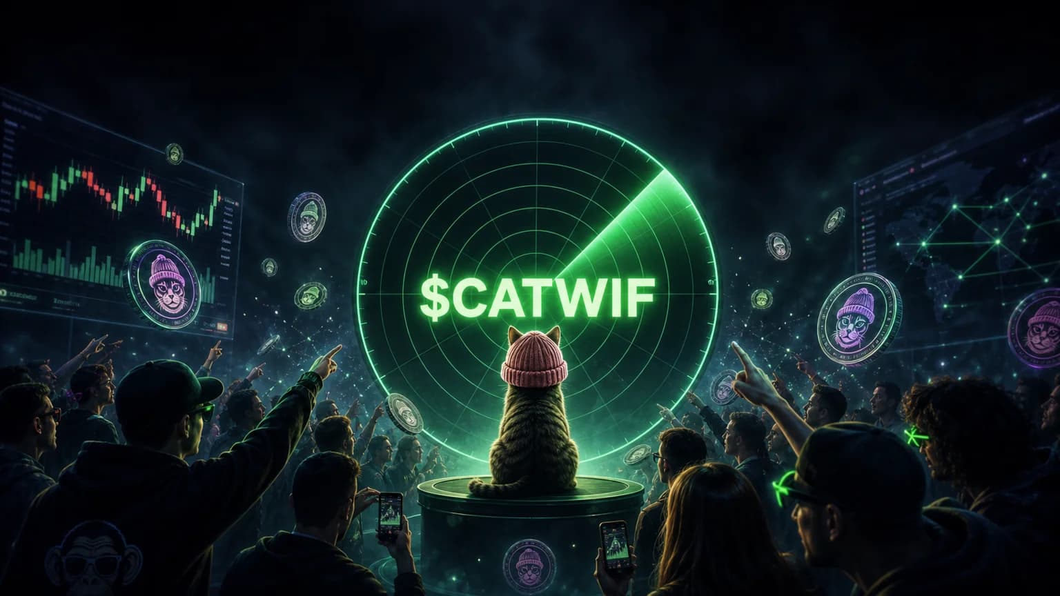 $CATWIF Caught the Deg Ape Echo, and Now the Solana Cat Board Has to Prove It Is More Than a Cute Rerun
