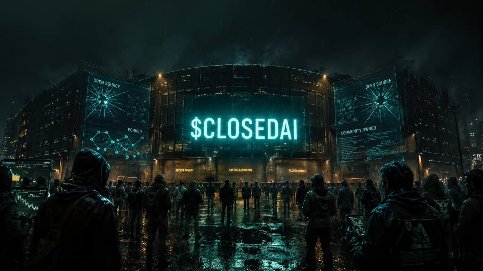 $1.82M Volume and a 9,587% Day: ClosedAI Turned the OpenAI Backlash Into a Solana Culture Trade