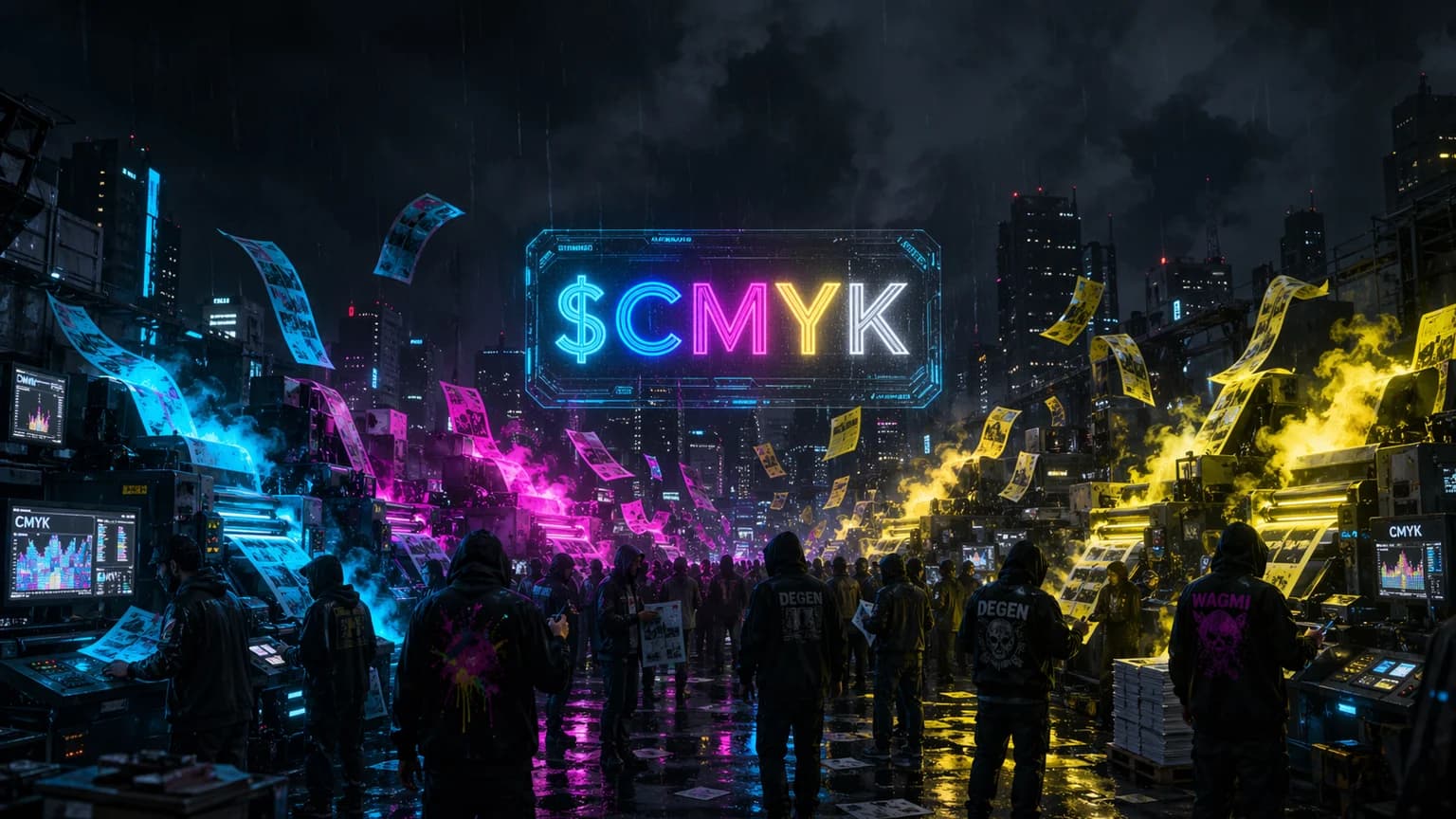 CMYK Turned a Two-Day Printr Launch Into a 9,964-Transaction Solana Culture Breakout