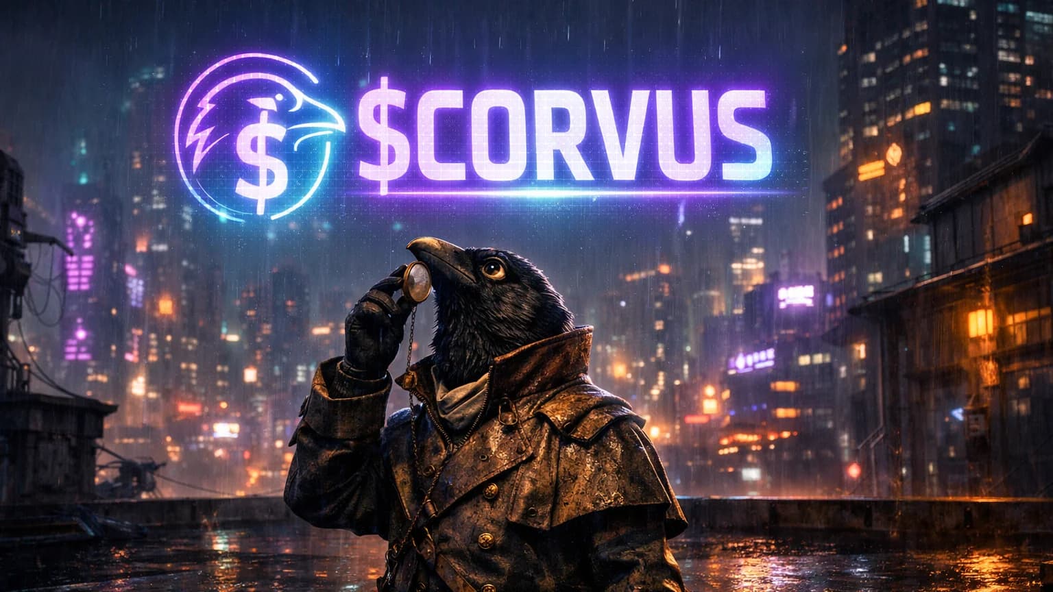 A Bird Named Corvus Just Ripped 23,000% on Solana in 17 Hours