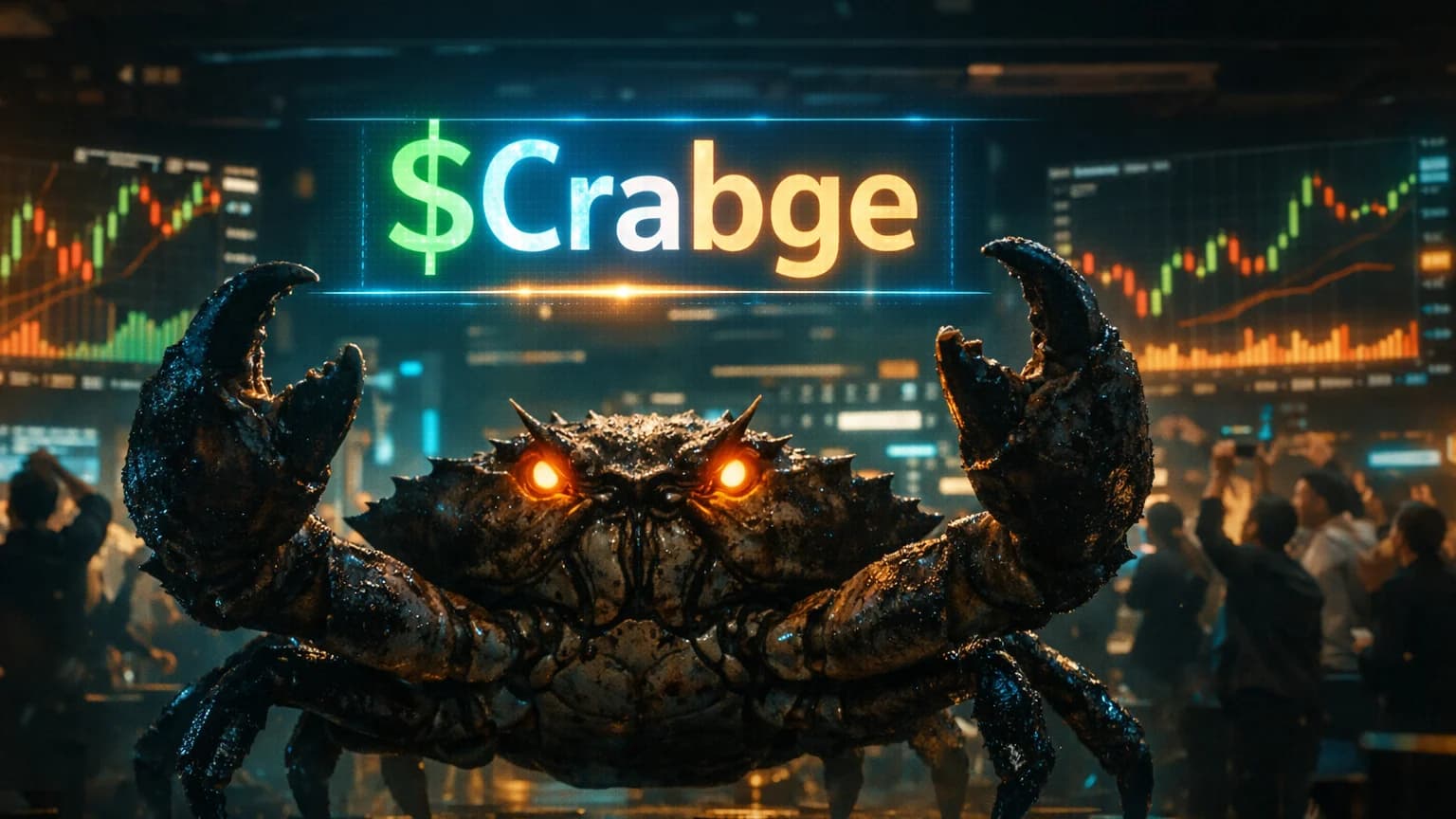 Crabge Claws 12x in 3 Hours on Pump.fun — $598K Volume and 13,700 Transactions Deep