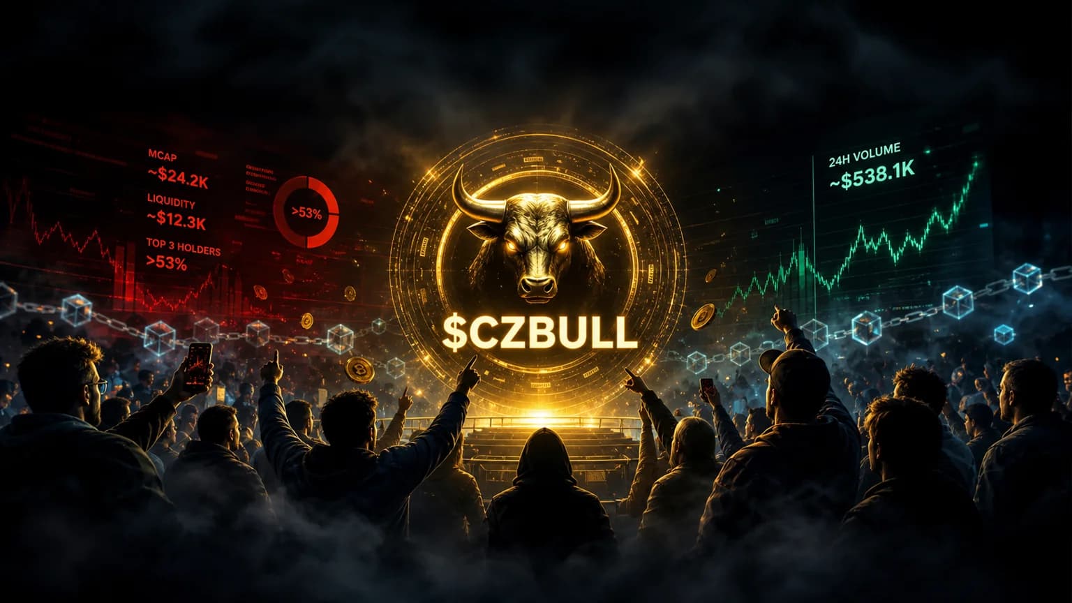 $CZBULL Got the Fast Solana Attention Every Binance-Flavored Meme Wants, but the Holder Map Still Looks Like a Trap Waiting for Late Bulls