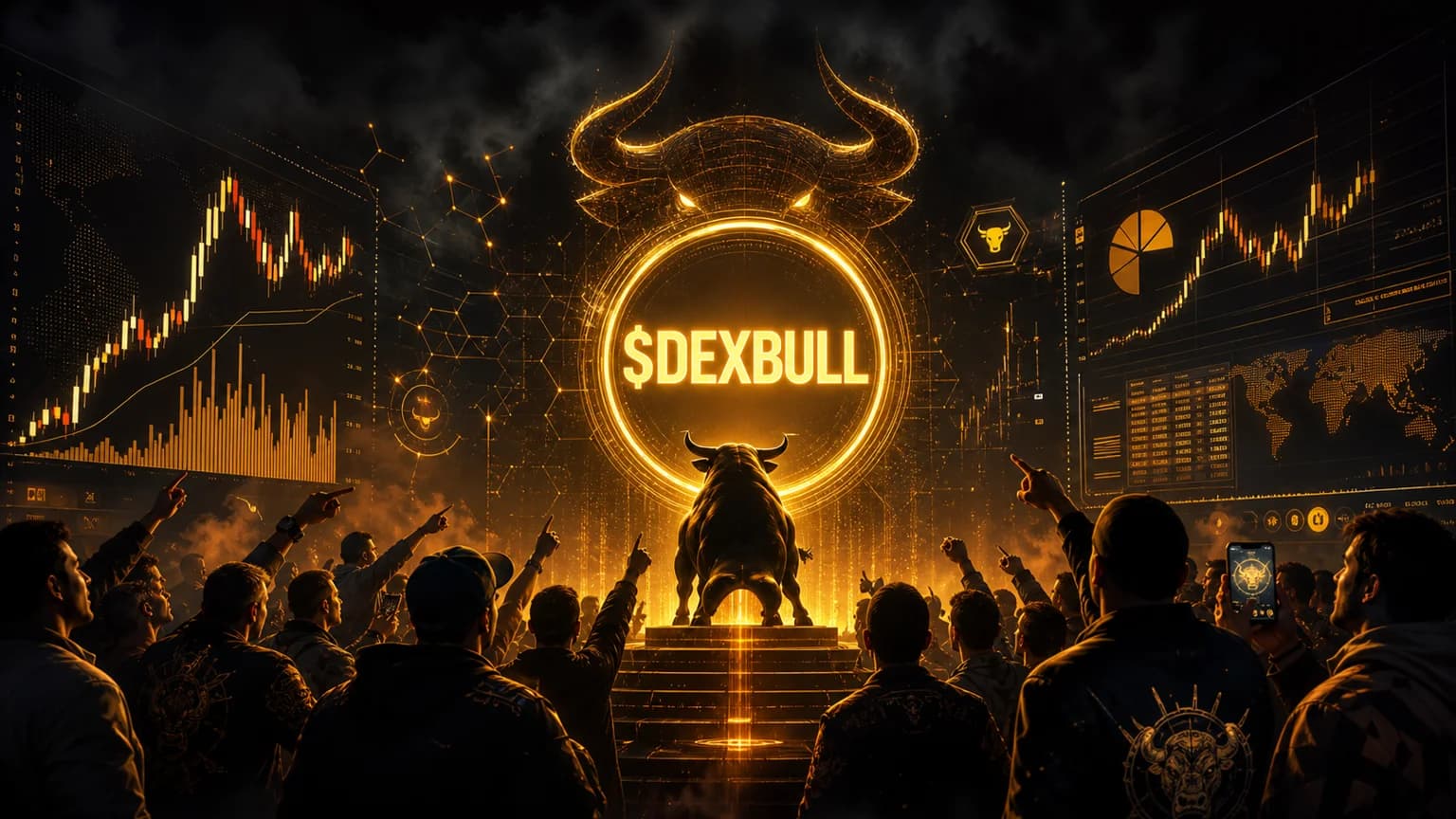 $DEXBULL Turned a Dextools In-Joke Into a Real Solana Breakout, but One Wallet Still Sits at the Center of the Board