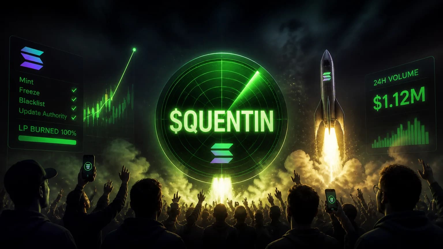 $QUENTIN Turns Disaster Man Into a Seven-Figure Volume Test