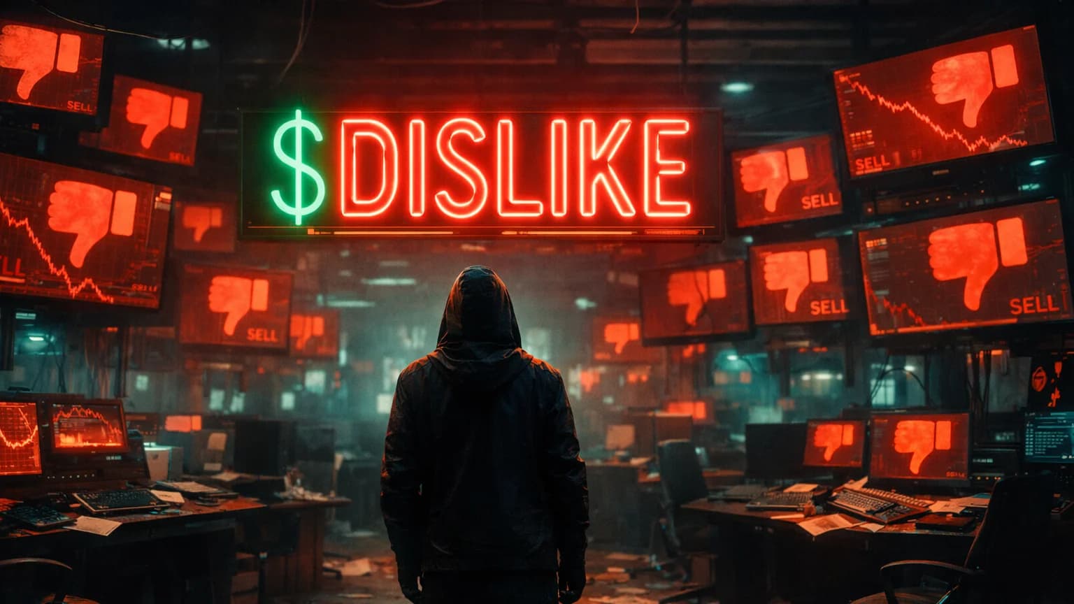 The Anti-Hype Trade: How a Token Called DISLIKE Pumped 203% While the Rest of the Market Shilled Itself to Death