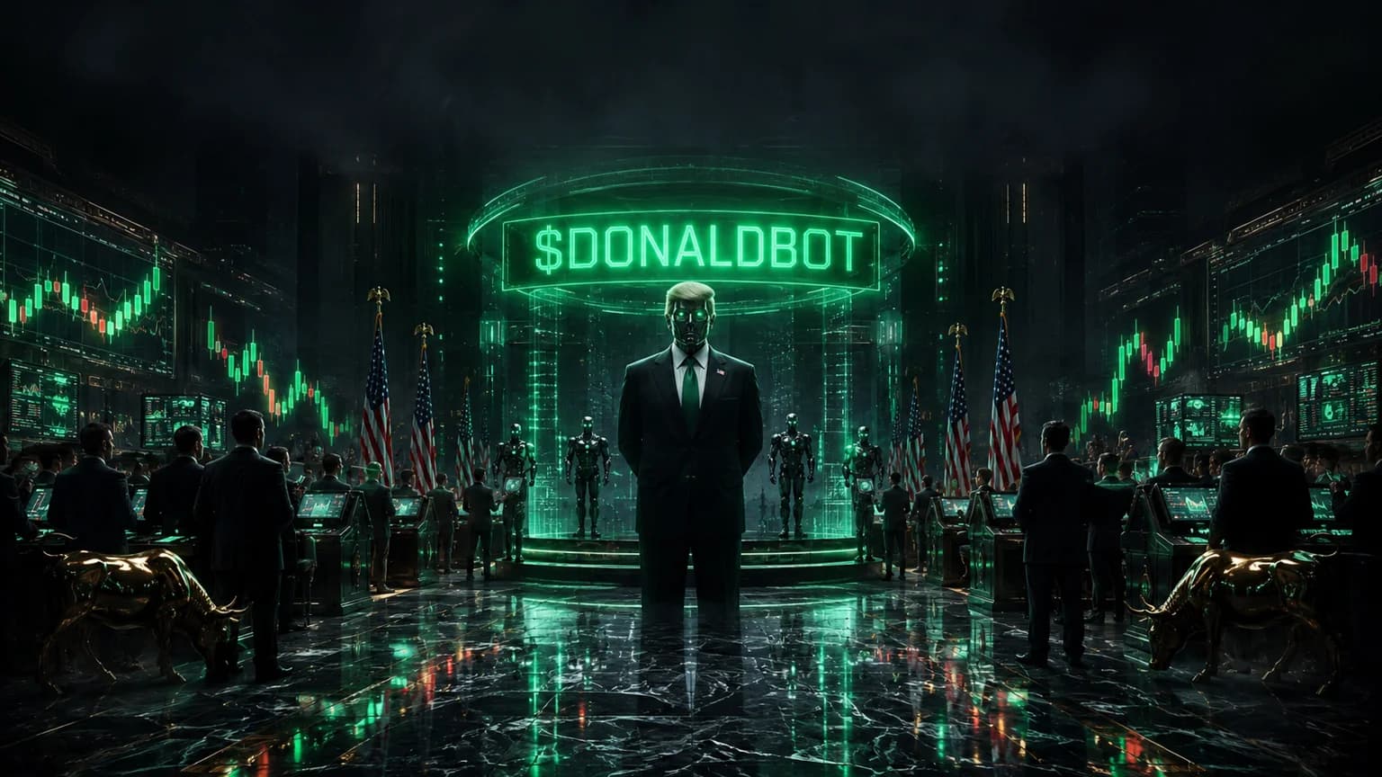 DONALDBOT Forced $1.2M Through a $568.7K Solana Board, and the Distribution Is Weirdly Clean