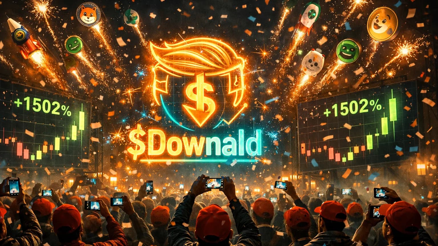 A Trump Parody Token Just Ripped 1,502% in Under 2 Hours — Built by a Dev Who's Launched 50+ Coins