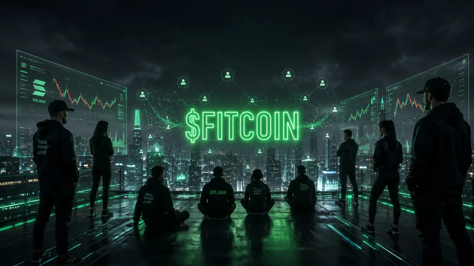 Fitcoin Printed $803K in Volume in Under Two Hours, and the Holder Map Is Cleaner Than Most Fresh Solana Launches