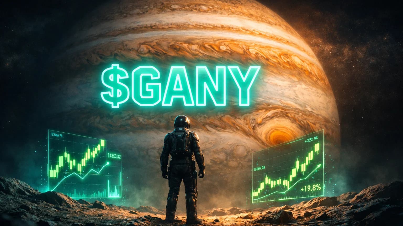 $Gany Exploded to $1.6M Volume on Launch Day — Then the Rug Score Hit 80