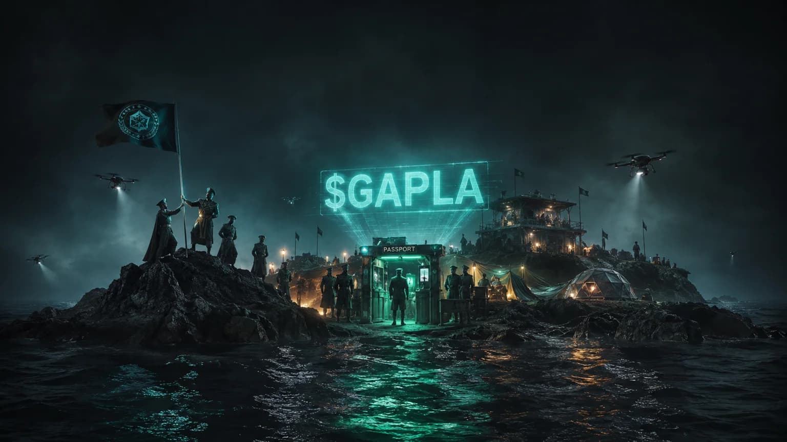 GAPLA Turned a Teen Micronation Meme Into a $1.02M Solana Board With $2.32M in Turnover