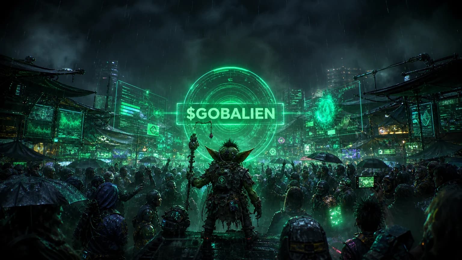 Goblin Alien Hit Solana Like a Three-Hour Raid, Printing $575K of Volume Before the First Shakeout Landed