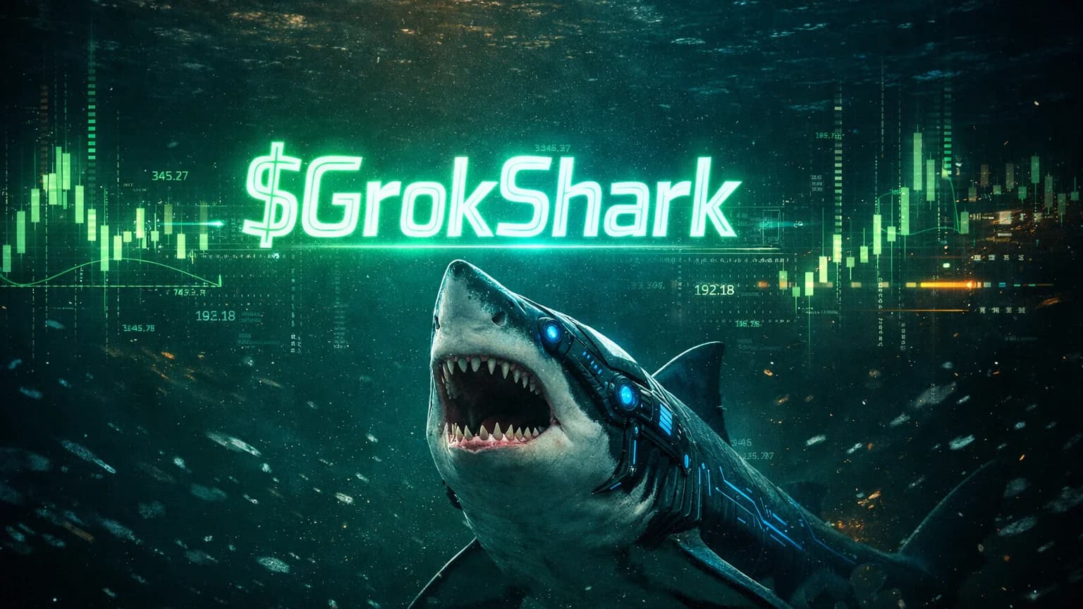 26,000 Transactions in 3 Hours: The Grok-Themed Shark That's Eating Through Solana's Meme Pool