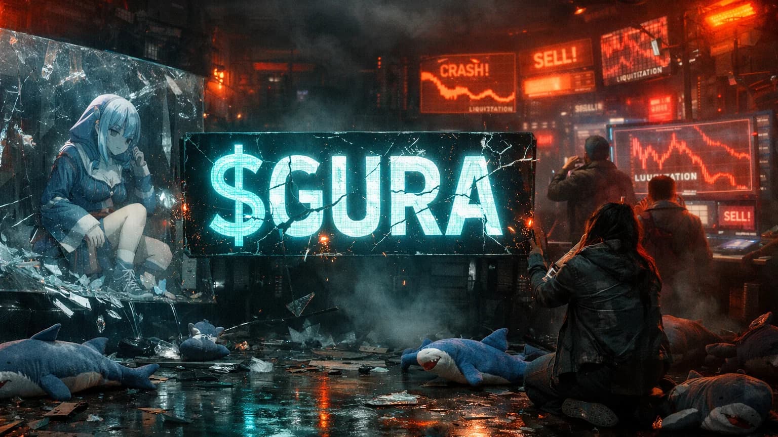 GURA Turned a Beloved VTuber Brand Into a $1.2M Solana Extraction Trade, Then Lost 91% in a Day
