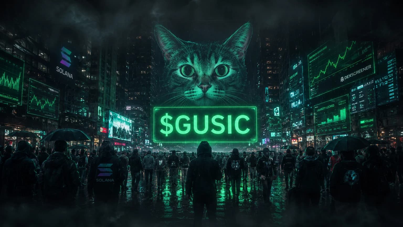 $GUSIC Is Trading Like a Real Culture Meme on Solana, Not Just Another Pump.fun One-Liner