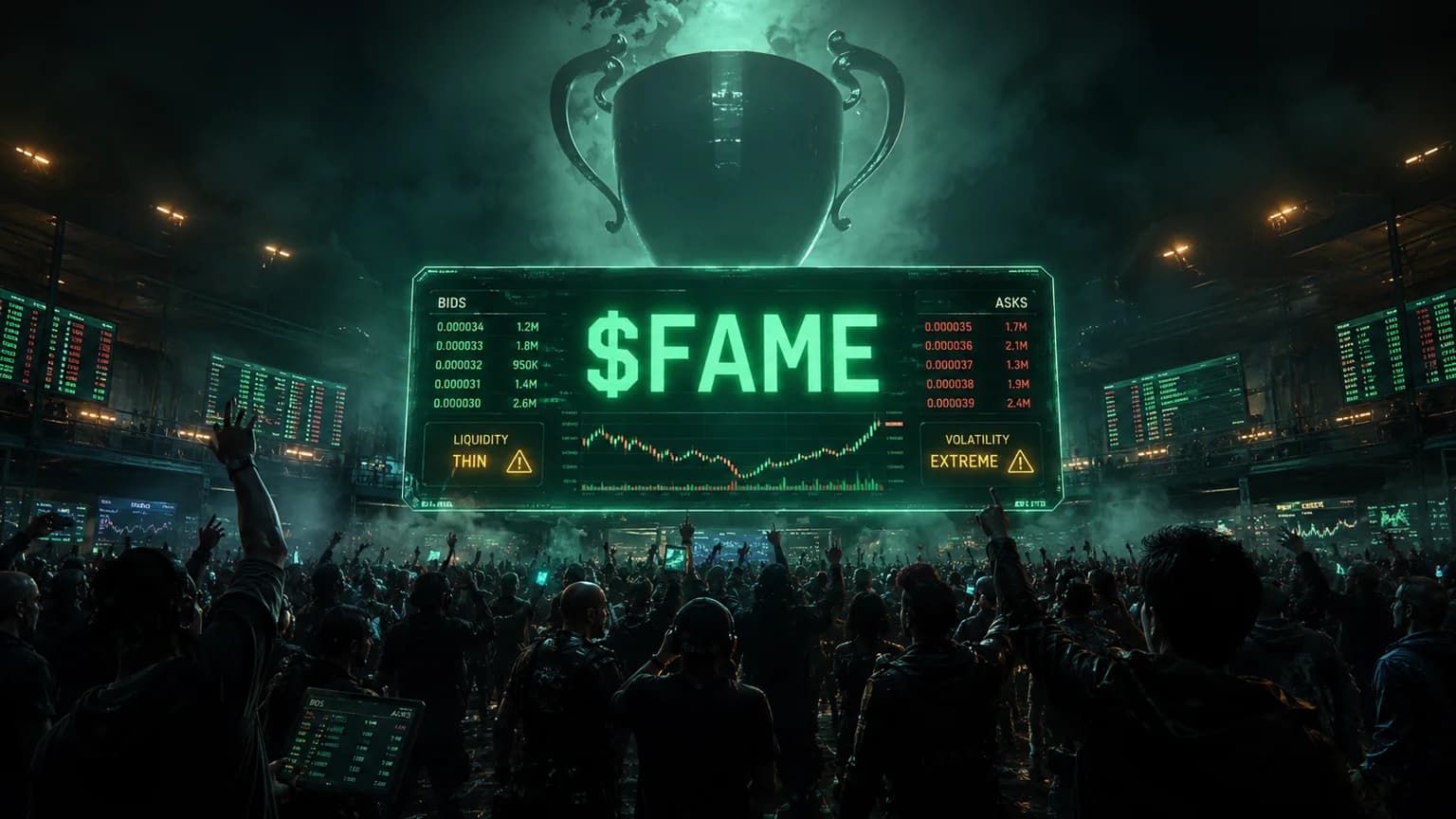Hall of Fame Pushed $2.0M Through a $97K Solana Board in Under Five Hours, but One Wallet Still Owns 43.71%