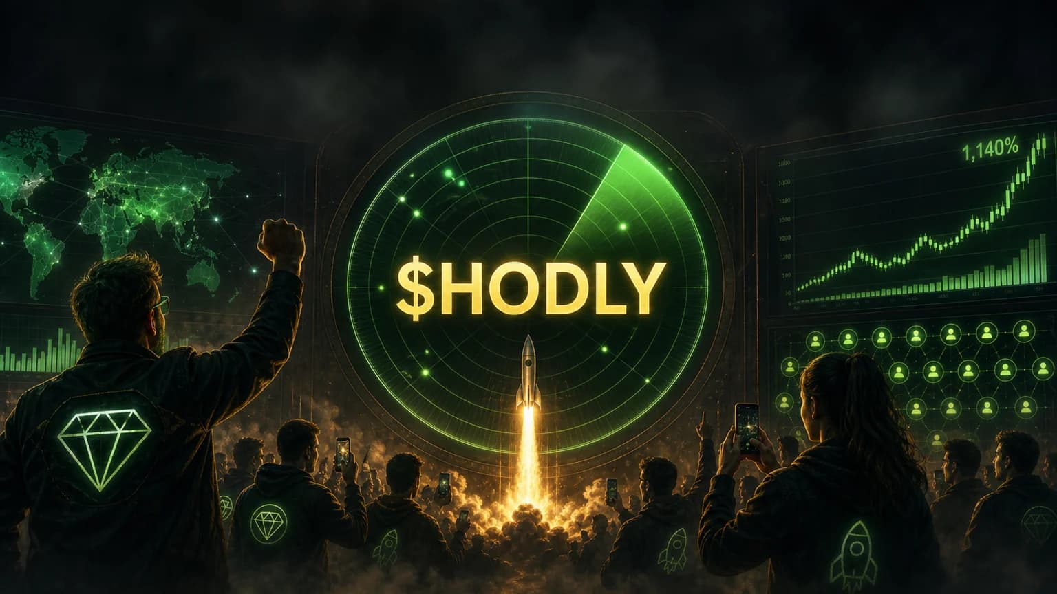 $HODLY Is Holding Its Day-Two Solana Reprice Better Than Most Fresh Meme Runners
