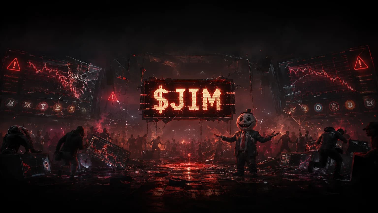 JIM Did $1.7M in Volume Before Crashing 93% — and the Holder Map Never Stopped Screaming