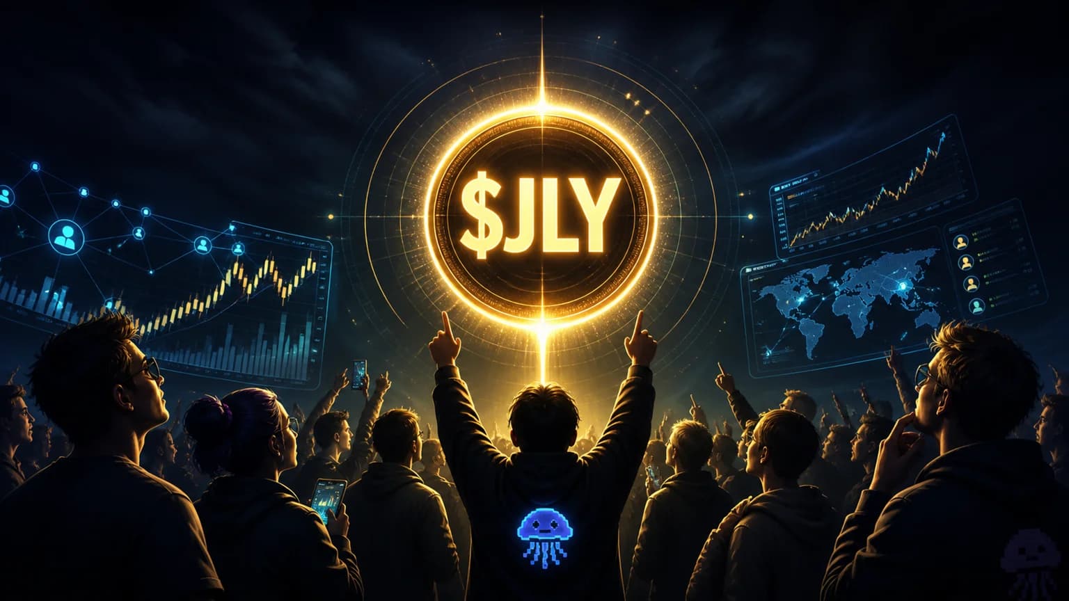 $JLY Is Turning a Faith Meme Into a Real Solana Volume Test
