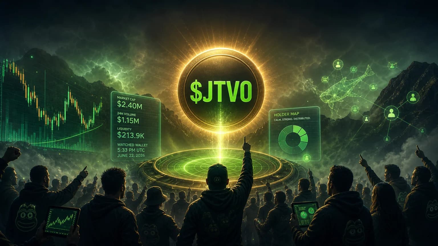 $JTVO Caught a Fresh Watched-Wallet Bid, but an Old Solana Board Still Has to Earn Its Narrative Reprice