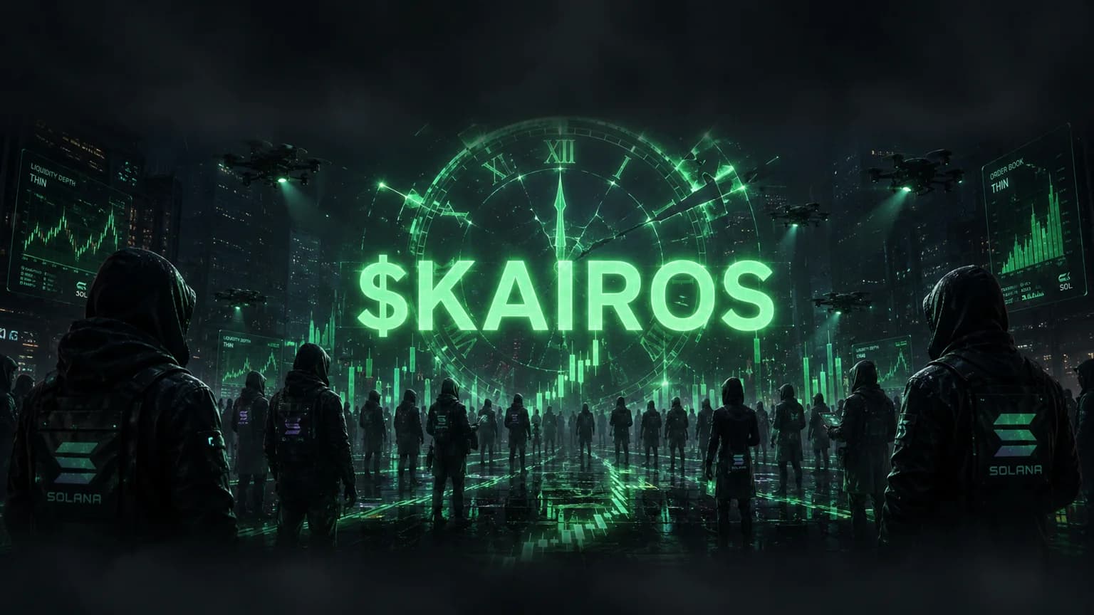 $KAIROS Is Acting Like a Three-Day Solana Board That Refuses to Fade, and That Makes the Next Move Matter More