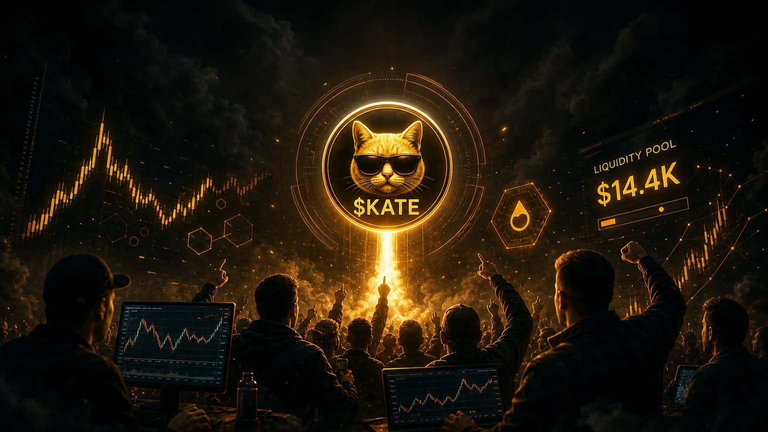 $KATE Turned a Black-Cat Meme Into a $1.88M Solana Volume Fight
