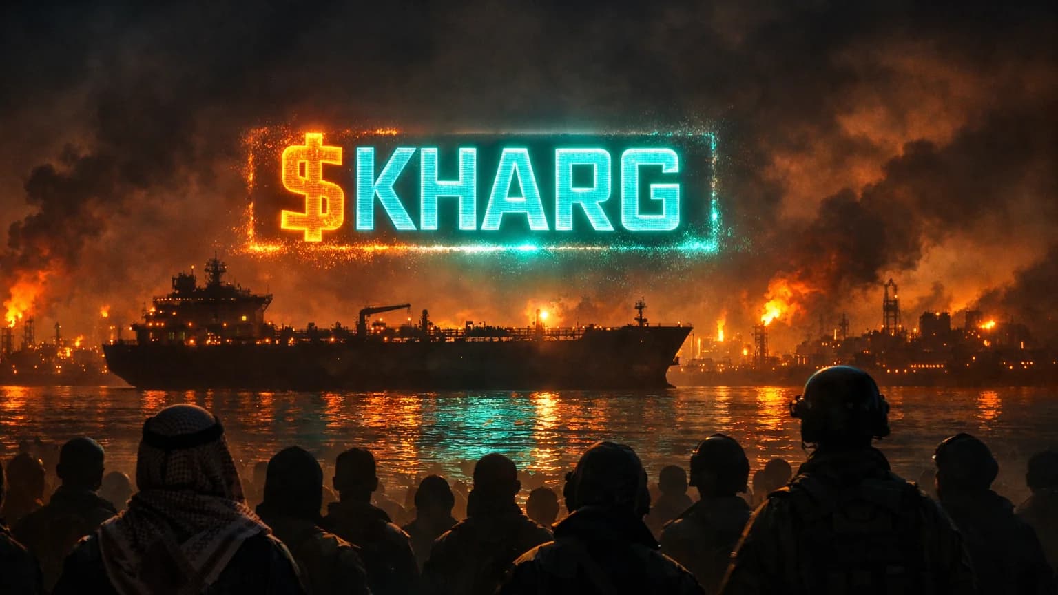 $KHARG Surges 3,475% to $1.25M Market Cap as Degens Bet on Iran's Oil Terminal