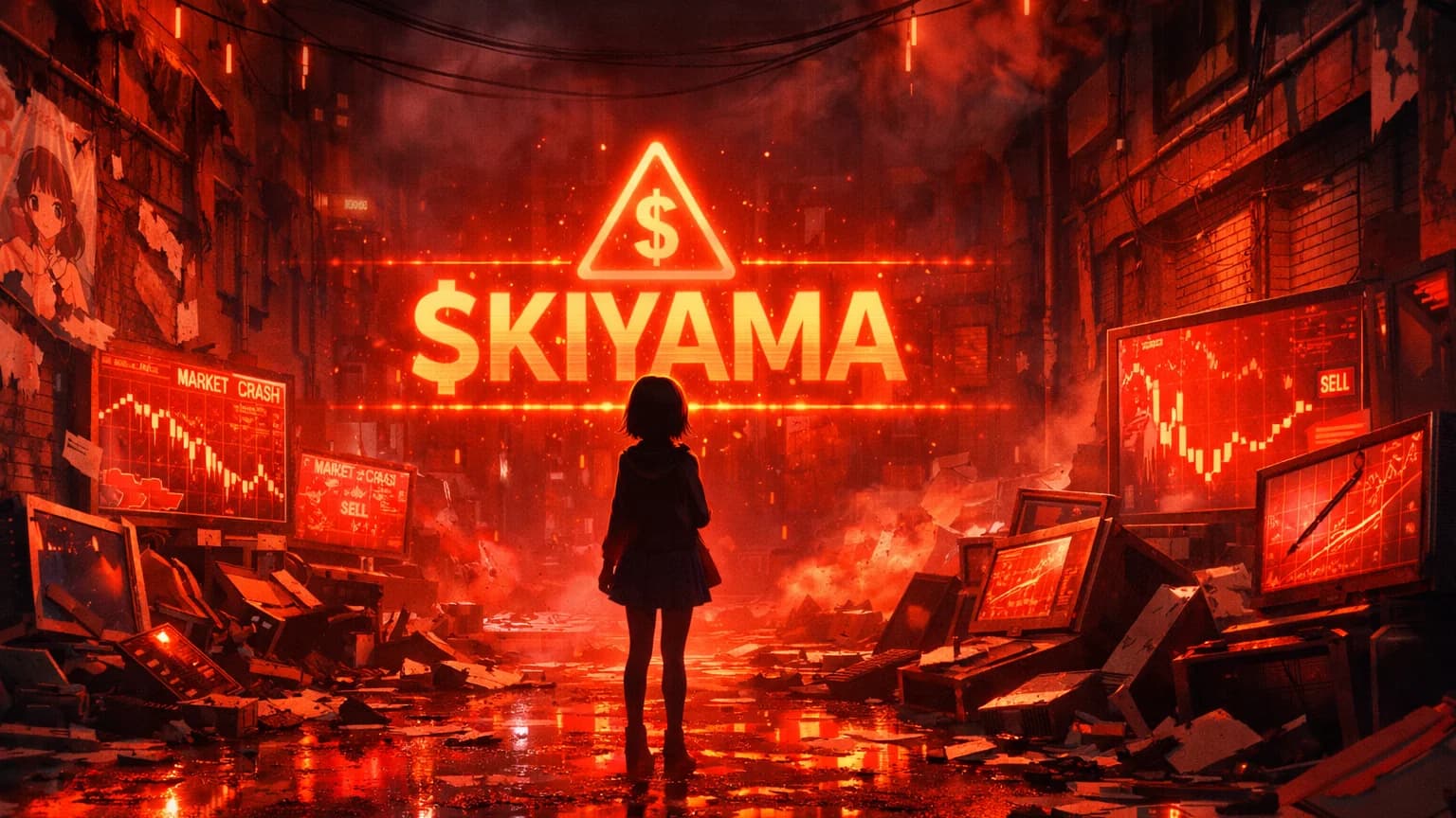 KIYAMA Collapsed 95% in a Day, Turning a Soft Anime Launch Into a $331K Exit-Liquidity Lesson
