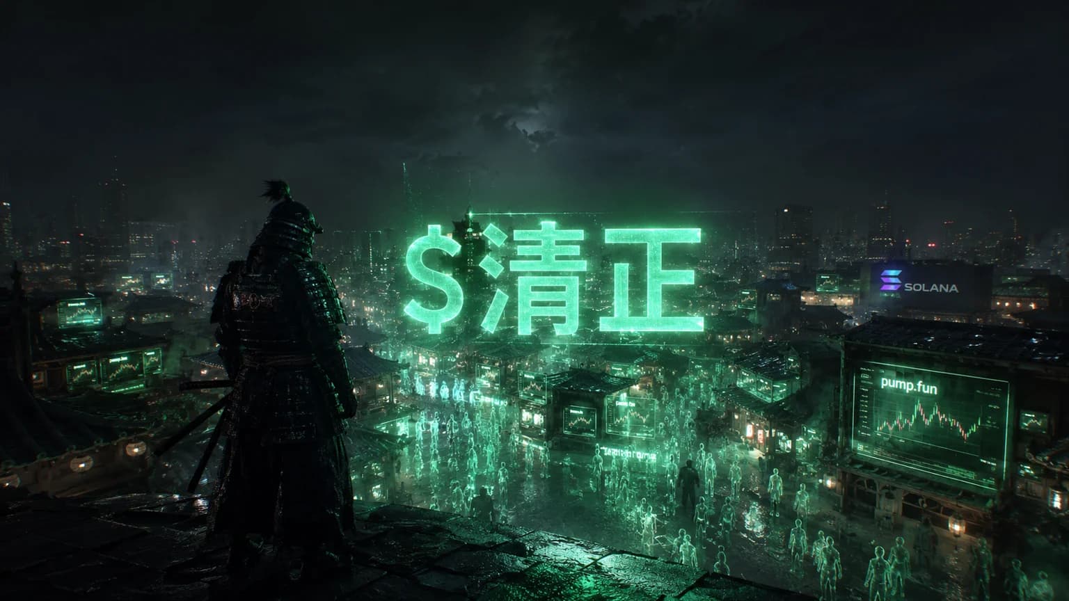 $清正 Is Trading Like an Old Pump.fun Survivor Finally Got Rediscovered, and the Real Story Is How Violently the Solana Tape Repriced It Once the Market Noticed