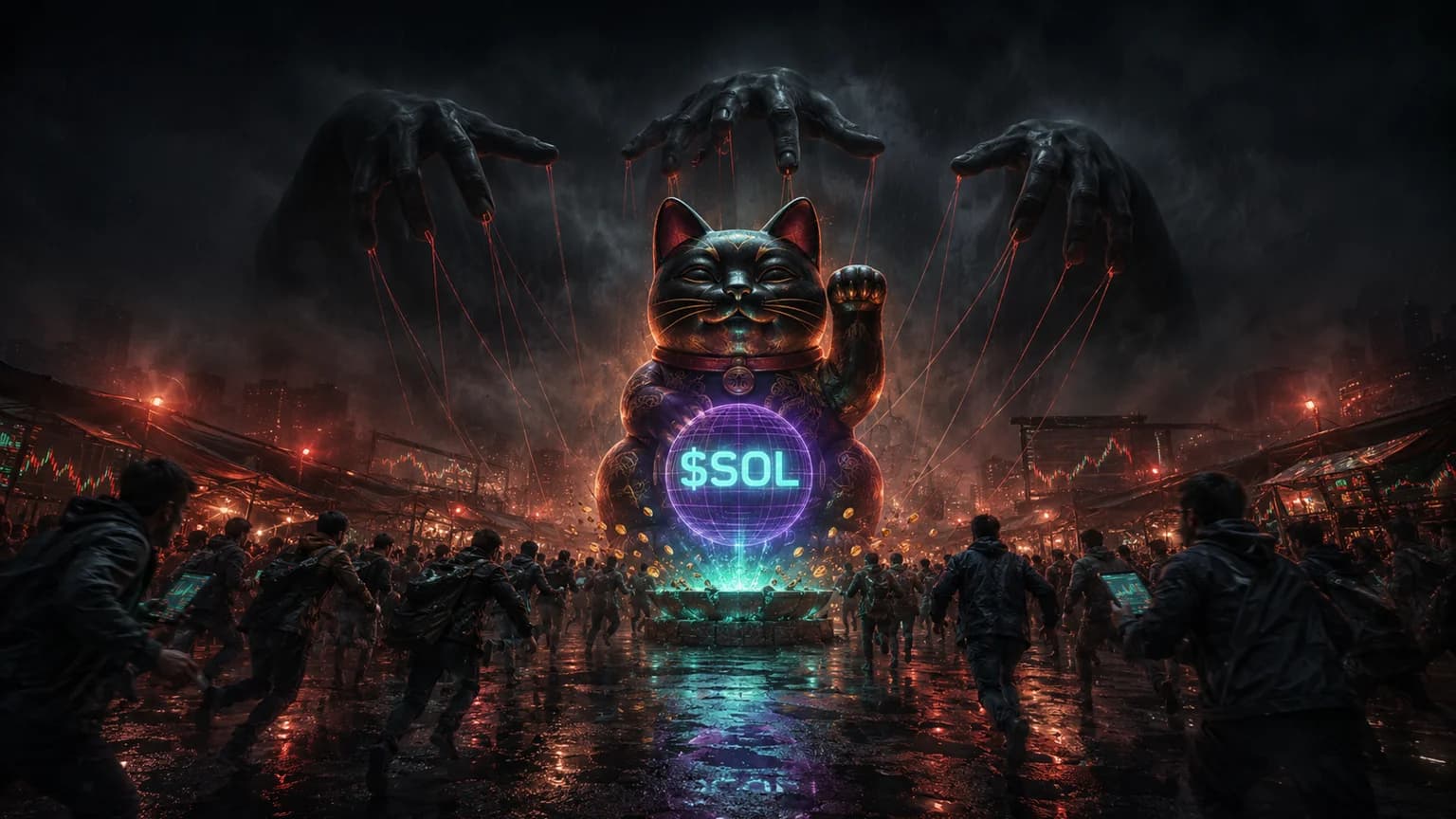 KOTO Turned a Lucky Cat Into $2.2M of Solana Turnover, But 71% of Supply Sits in Three Wallets